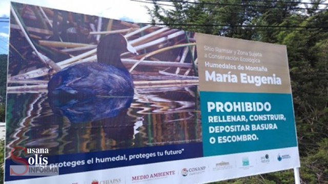 Susana Solis Informa DESTACAN importancia de humedales en San Cristóbal