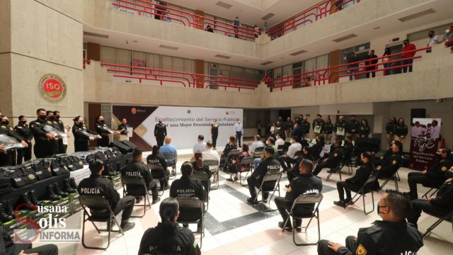 Susana Solis Informa Pide Llaven a policías portar el uniforme con dignidad y responsabilidad