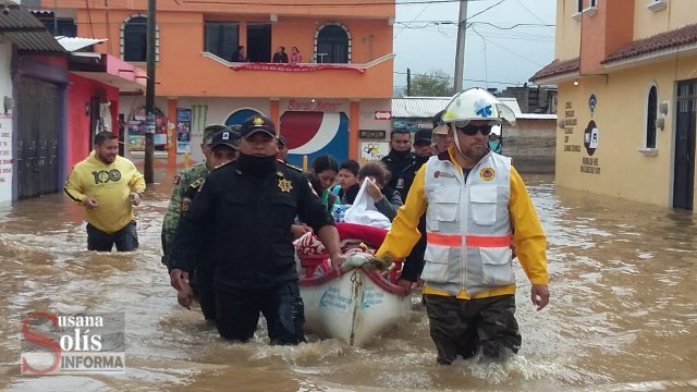 Susana Solis Informa MÁS de 37 mil personas afectadas a causa de las lluvias en Chiapas