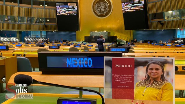 Susana Solis Informa ELIGEN a chiapaneca para el Comité para la Eliminación de la Discriminación contra la Mujer