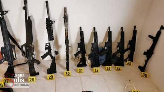 Susana Solis Informa DECOMISAN arsenal en Chiapas, hay dos detenidos
