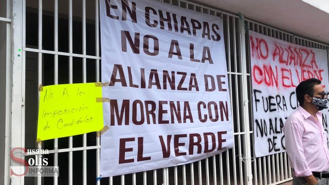 Susana Solis Informa NO a la alianza Morena-PVEM en Chiapas