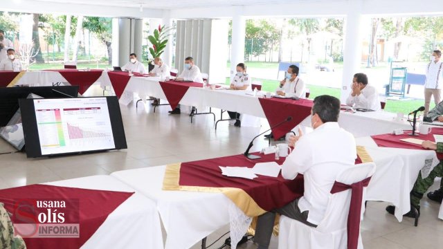 Susana Solis Informa REALIZAN Mesa de Seguridad desde la costa de Chiapas