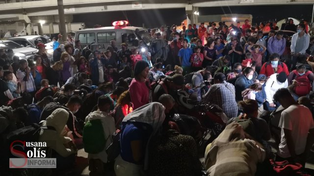 Susana Solis Informa SALE CARAVANA de migrantes rumbo a a Chiapas