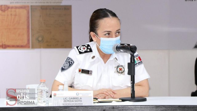 Susana Solis Informa Operativos y patrullajes fortalecen estrategias de prevención del delito en Chiapas: Zepeda Soto