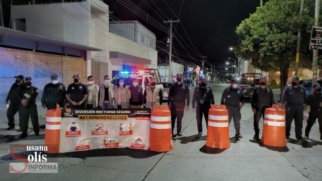 Susana Solis Informa IMPLEMENTAN operativo intensivo en zona de antros por Covid-19