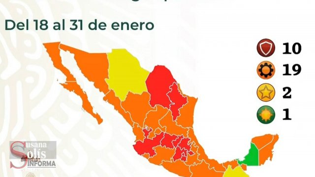Susana Solis Informa REGRESA Chiapas a semáforo epidemiológico AMARILLO