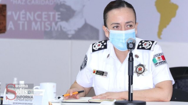 Susana Solis Informa Coordinación de la Mesa de Seguridad genera resultados contundentes en Chiapas