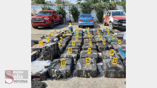 Susana Solis Informa DECOMISAN tres toneladas de cocaína en #Tonalá #Chiapas