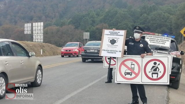 Susana Solis Informa Refuerza SSyPC estrategia de seguridad en carreteras y apoyo al Programa Vacunación COVID-19