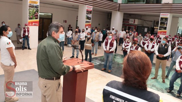 Susana Solis Informa Carlos Morales arranca operativo “14 de febrero para la mitigación de contagios de COVID-19