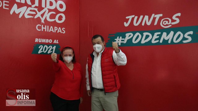 Susana Solis Informa María Enriqueta Burelo Melgar, irá en fórmula al distrito II local con Roberto Serrano