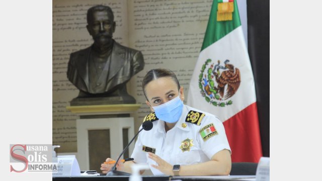 Susana Solis Informa En Chiapas la suma de esfuerzos fortalece las estrategias de seguridad: Zepeda Soto