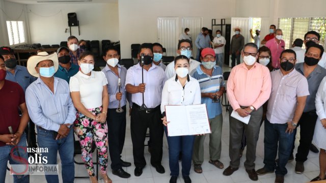 Susana Solis Informa Presidenta municipal, Karla Burguete Torrestiana, encabeza evento de registro de fierro marcador de ganado