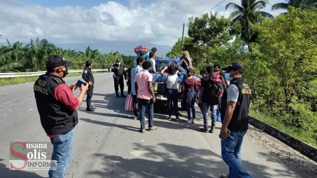 Susana Solis Informa DILUYEN caravana de migrantes