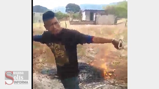 Susana Solis Informa CASI linchan a presunto ladrón en Comalapa