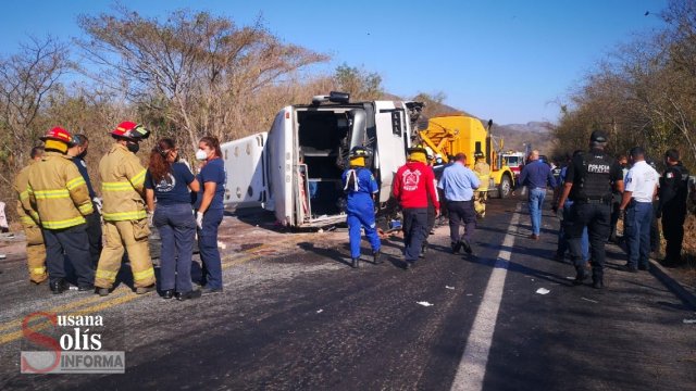 Susana Solis Informa FALLECEN en accidente jornaleros que viajaban de Chiapas a Tijuana