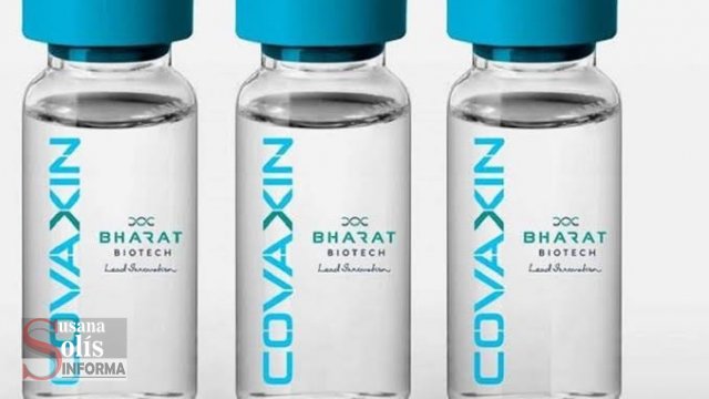 Susana Solis Informa AUTORIZAN uso de emergencia de vacuna anticovid Covaxin, de la India