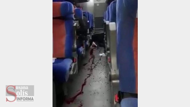 Susana Solis Informa MUERE asaltante de autobús de la OCC