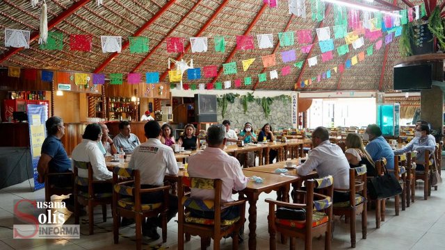 Susana Solis Informa SE REÚNE Llaven Abarca con comunidad EXATEC