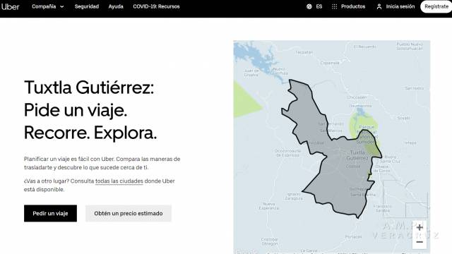 Susana Solis Informa DISPONIBLE la plataforma de Uber a partir de hoy en Tuxtla Gutiérrez
