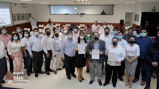 Susana Solis Informa Firman IEPC, lTAIPCH, CPC, partidos políticos y candidaturas independientes, manifiesto a favor de la transparencia