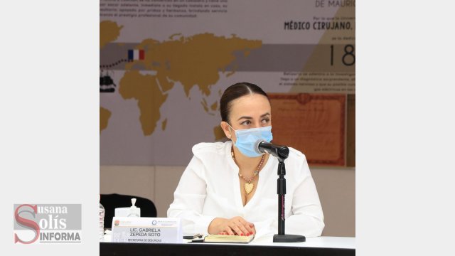 Susana Solis Informa Chiapas registra 48 horas de saldo blanco en delitos de alto impacto: SSyPC