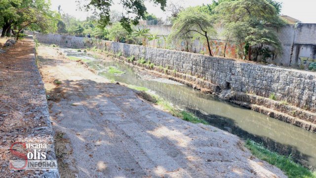 Susana Solis Informa Finalizaron los trabajos de limpieza del Rio Sabinal