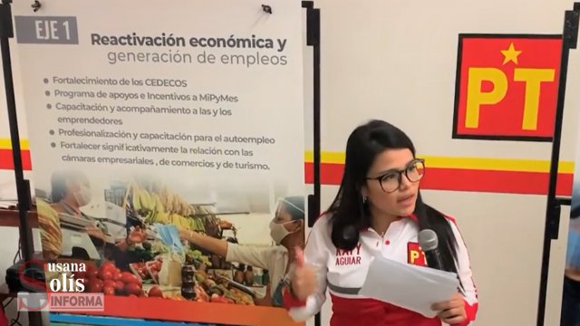 Susana Solis Informa KATY Aguiar presenta plan de trabajo “Tuxtla 2021-2024”