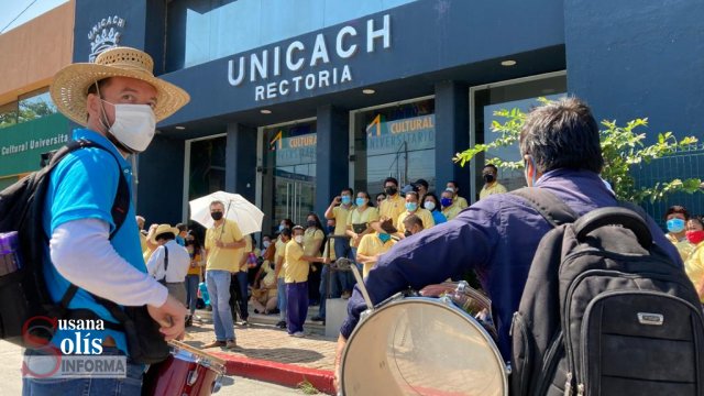 Susana Solis Informa CREAN Frente de Sindicatos en la UNICACH