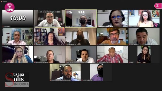 Susana Solis Informa Partidos Políticos refrendan su confianza a la integridad de la documentación electoral y al trabajo de Consejos Electorales