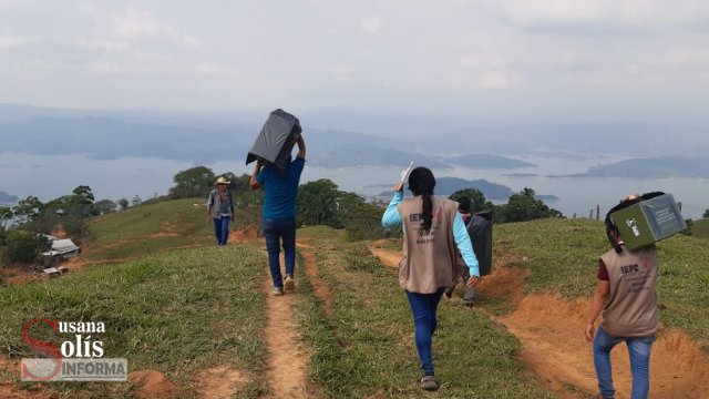 Susana Solis Informa ENTREGA IEPC paquetes electorales