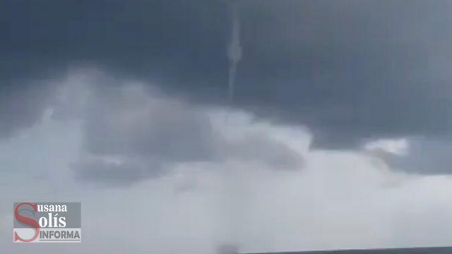 Susana Solis Informa Se registra tromba marina en Chiapas