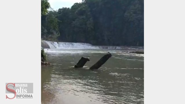 Susana Solis Informa Turista portuguesa es succionada en cascadas de Agua Azul; no logran rescatar el cuerpo