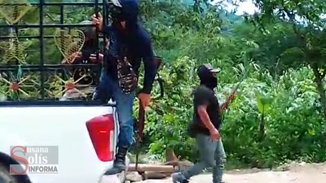 Susana Solis Informa GRUPO armando mantiene en zozobra a habitantes de Pantelhó