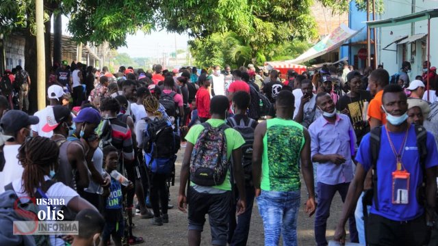 Susana Solis Informa SUSPENDE actividades COMAR por aglomeración de migrantes