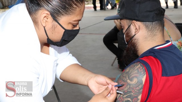 Susana Solis Informa Inicia semana de vacunación contra Covid-19 en el módulo itinerante del DIF Municipal