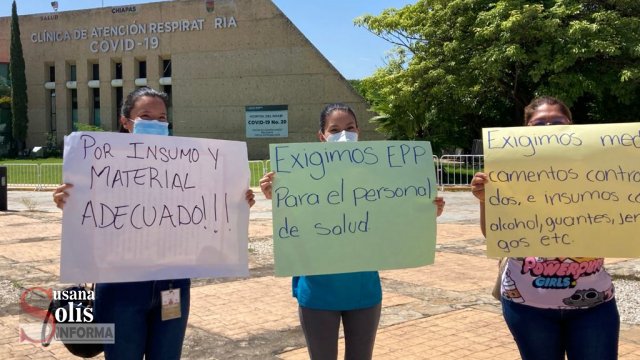 Susana Solis Informa SATURADA Clínica COVID en Tuxtla Gutiérrez; no hay insumos médicos