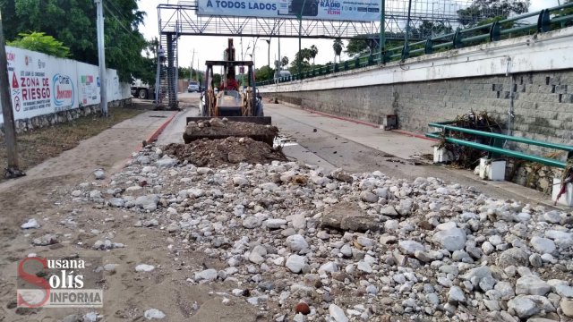 Susana Solis Informa SALDO blanco en Tuxtla durante la lluvia de ayer por la noche