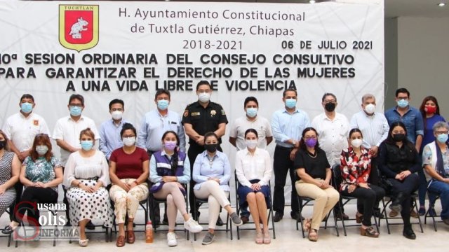 Susana Solis Informa Gobierno estatal y municipal coordinan esfuerzos contra la violencia hacia las mujeres