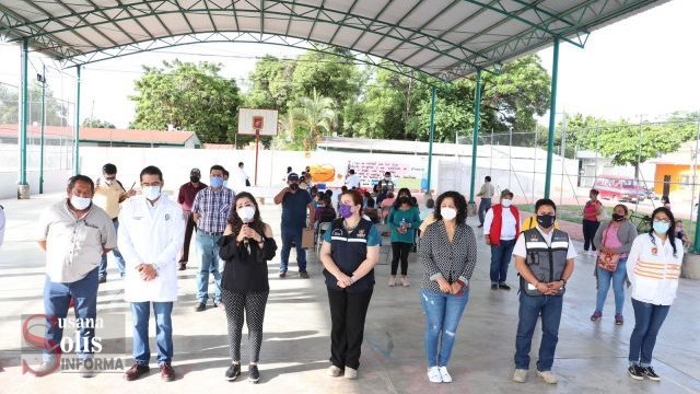 Susana Solis Informa Arranca segunda jornada del Plan Itinerante de Vacunación contra Covid-19 en colonias de Tuxtla