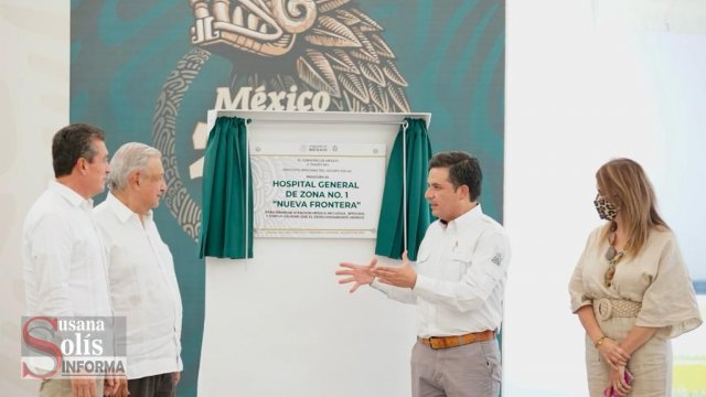 Susana Solis Informa Inauguran Hospital General de Zona No. 1 “Nueva Frontera” del IMSS en Tapachula, Chiapas