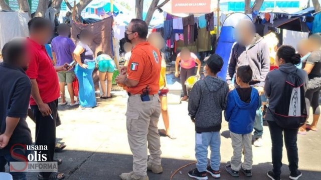 Susana Solis Informa MIGRANTES usan a infantes para transitar por México