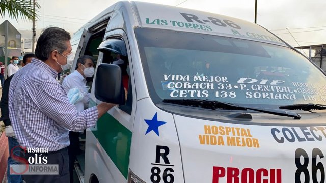 Susana Solis Informa Secretaría de Movilidad y Transporte y Ayuntamiento de Tuxtla realizan operativo de concientización Covid-19