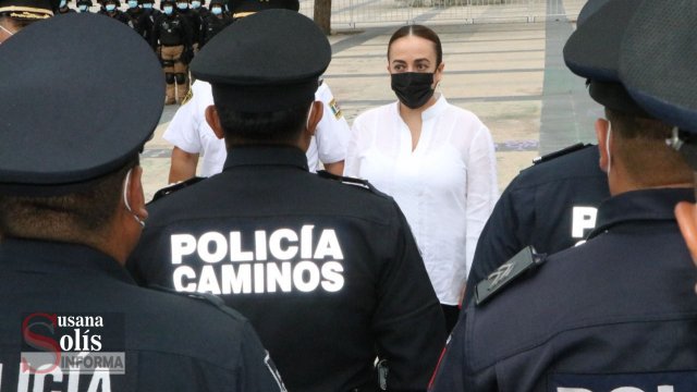 Susana Solis Informa Encabeza Zepeda Soto arriado de bandera en Tuxtla Gutiérrez