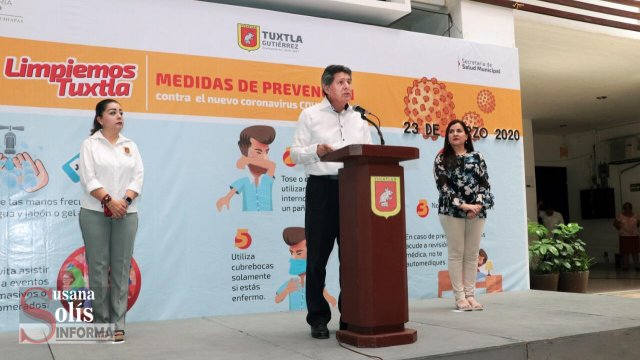 Susana Solis Informa REFUERZAN medidas sanitarias en Tuxtla Gutiérrez