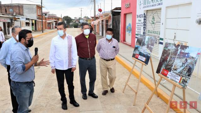 Susana Solis Informa INAUGURAN obras en El Jobo en Tuxtla