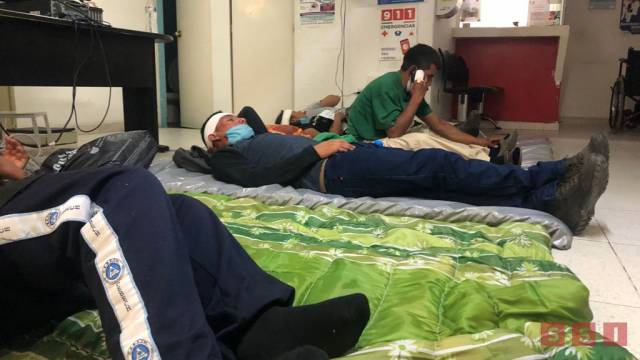 Susana Solis Informa MIGRANTES recuperados tras accidente, rechazan visas humanitarias