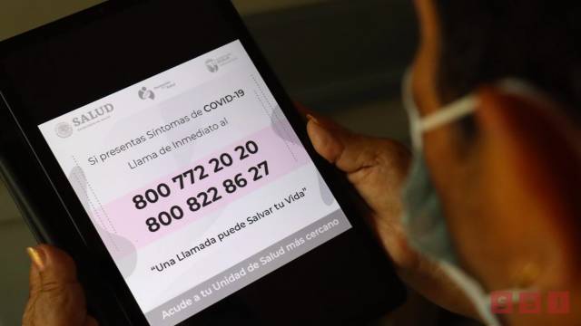 Susana Solis Informa MANTIENEN activas líneas COVID en Chiapas