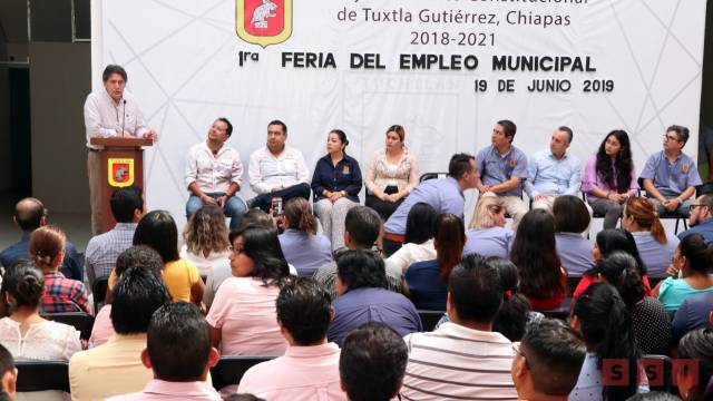 Susana Solis Informa Todo un éxito 1a. Feria del Empleo de Tuxtla Gutiérrez 2019